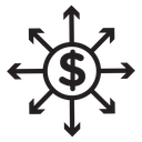 Diversified investment icon