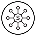 Diversified investment icon