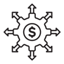 Diversity Money Gear icon