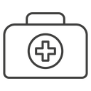 Doctor bag icon