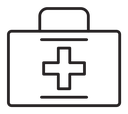 Doctor bag icon