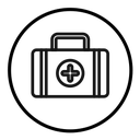 Doctor bag icon
