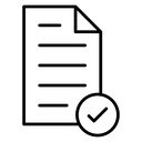 Document accept icon