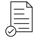 Document accept icon