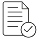 Document accept icon