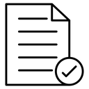 Document accept icon