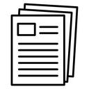 Document papers icon