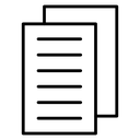 Document papers icon