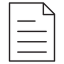 Document papers icon