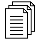 Document papers icon