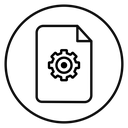 Document settings icon