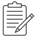 Document signed icon