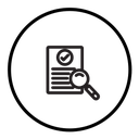 Document verification icon