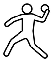 Dodgeball Throwing Player icon