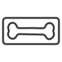 Dog bone icon