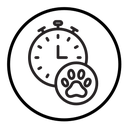 Dog competition icon