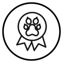 Dog competition icon