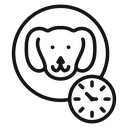 Dog competition icon