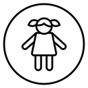 Doll Pigtails Dress icon