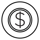 Dollar icon