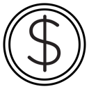 Dollar icon