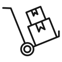 Dolly flatbed 4 icon