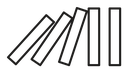 Domino effect icon