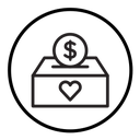 Donation box icon
