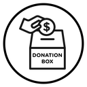 Donation box icon