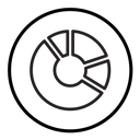 Donut chart (2) icon