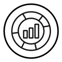 Donut chart icon