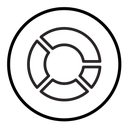 Donut chart icon