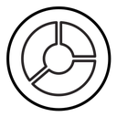 Donut chart icon