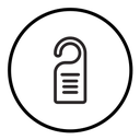 Door hanger icon