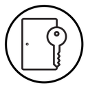 Door key (2) icon