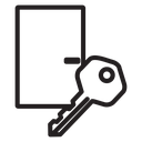 Door key (2) icon