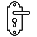 Door knob (2) icon