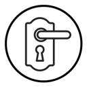 Door knob (2) icon