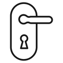 Door knob icon