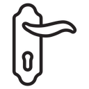 Door knob icon