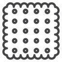 Dotted Square Cracker icon