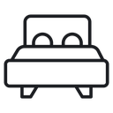Double bed 2 2 icon