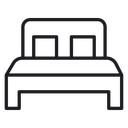 Double bed 3 icon