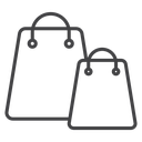 Double Shopping Bags icon