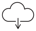 Download from Cloud icon