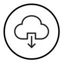 Download from Cloud icon