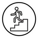 Downstairs icon