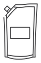 Doy pack pouch icon
