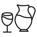 Drink Black Outline icon
