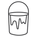 Dripping Paint Bucket icon